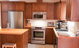 rénovation d'armoires de cuisine apres